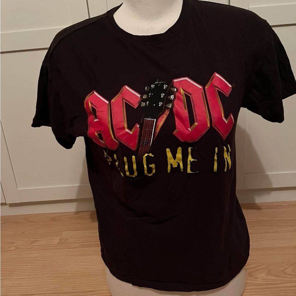 AC/DC Black Graphic T-Shirt